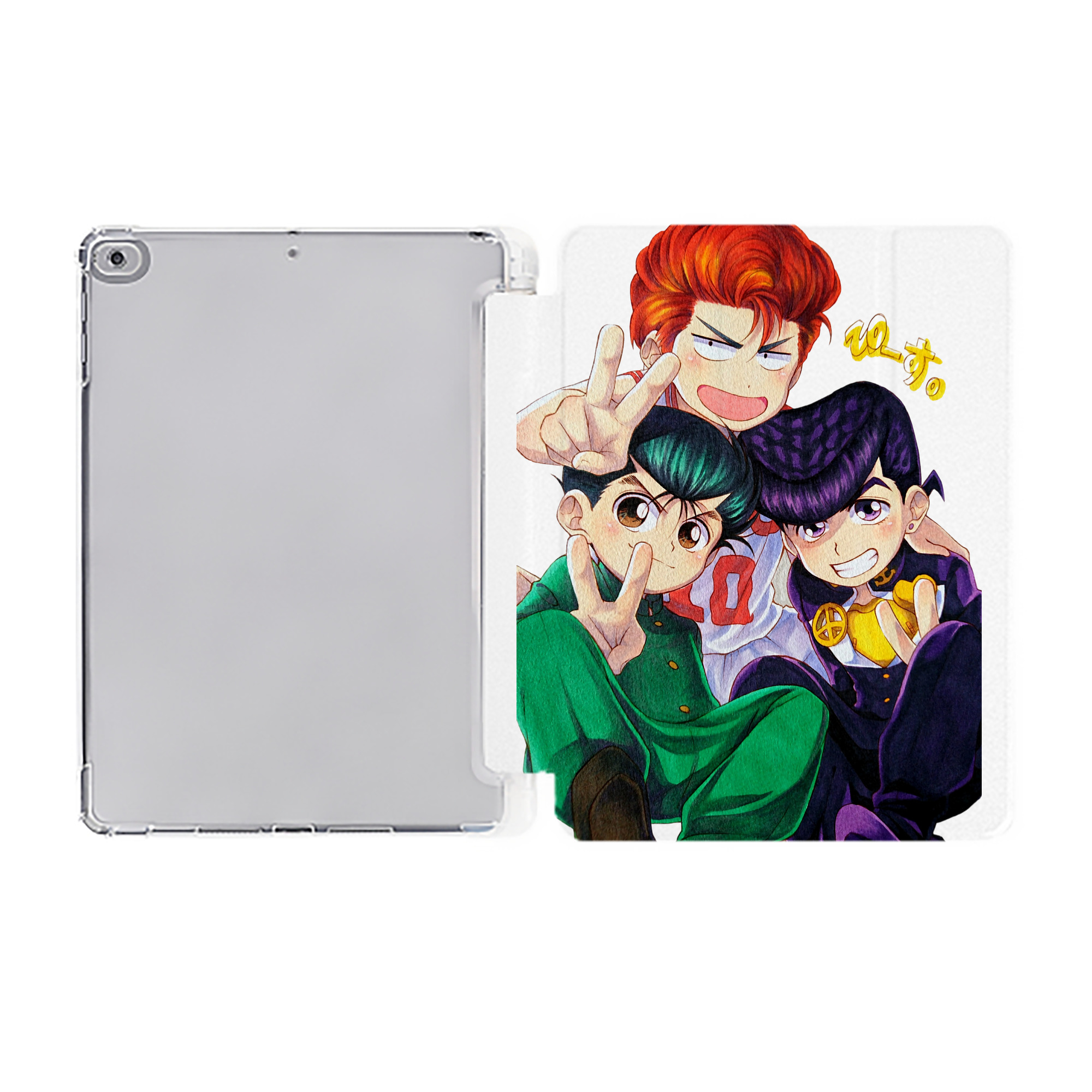 （画像用） SLAM DUNK／スラムダンク IPad ケース ペン収納付き 三つ折りスタンド PUレザー×シリコン 対応機種9.5/10.5/10.9インチ